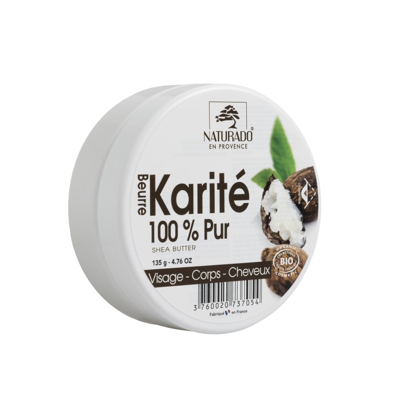 Βιολογικό Βούτυρο Karité 100% Pure – Naturado 135 g - Image 2