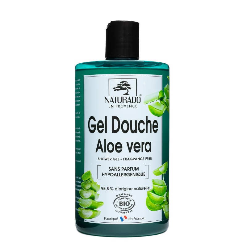 Gel Douche Αλόη Βέρα - Υποαλλεργική σύνθεση -Sulfate Free 750ml – Naturado - Image 2